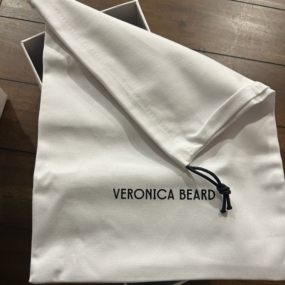 Veronica Beard Half d’Orsay Slingback Pumps Mountain Blue Black 375.00 Size 7.5 - Picture 8 of 10